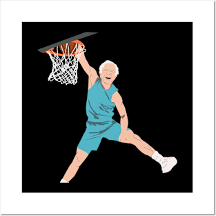 Bernie Sanders Dunk Posters and Art